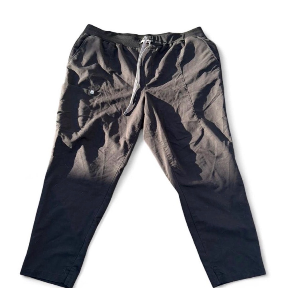 Fabletics Black Drawstring scrub pants